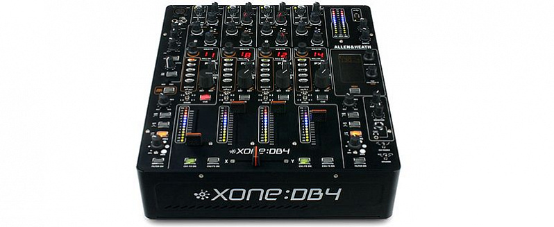 Новый цифровой DJ микшер XONE:DB4
