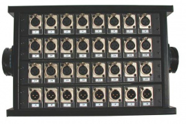 QUIK LOK BOX300SP Stage box audio system `MP` series with splitter