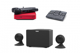 Комплект караоке Evolution Evobox Classic [Ruby] + стереосистема EvoSound Sphere