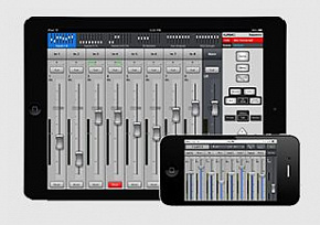 Приложение от QSC для смартфонов для дистанционного управления микшером TouchMix