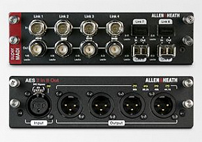 Новинка от Allen & Heath - интерфейсные карты для dLive!